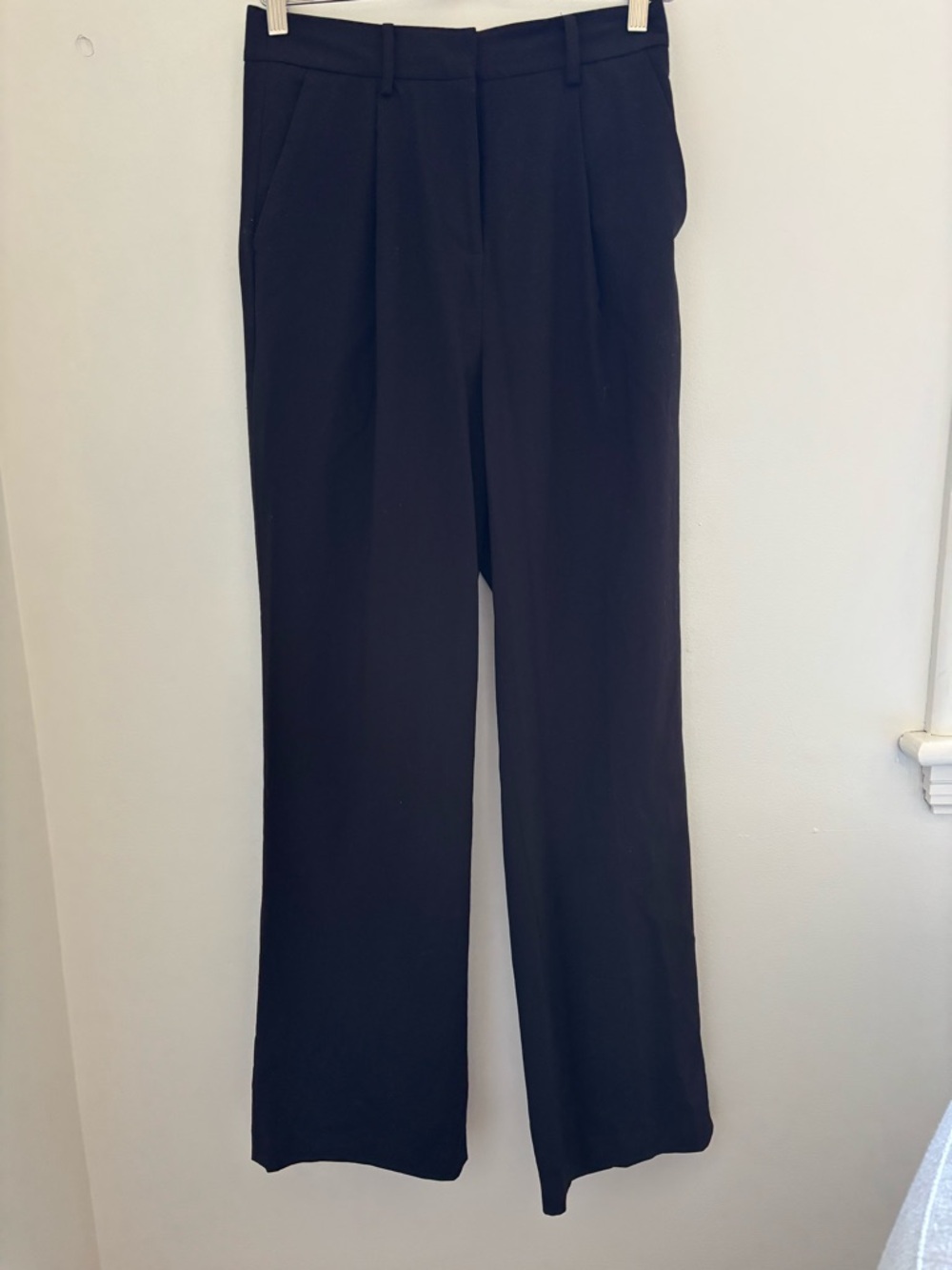 Calvin Klein Black Baggy Dress Pants